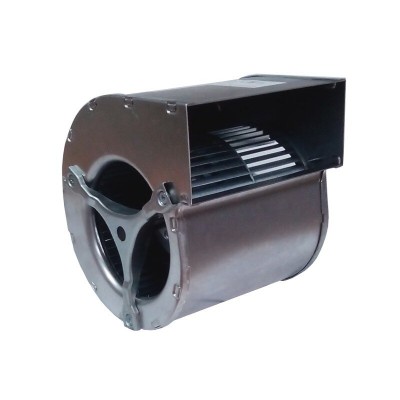 Centrbēdzes ventilators EBM granulu krāsnīm Anselmo Cola, Cadel, Deville, Edilkamin, Evacalor, Ferroli, MCZ, Moretti Design, La Nordica, Palazzetti, Sicalor un citām, plūsma 390 m³/h - Granulu krāsns rezerves daļas