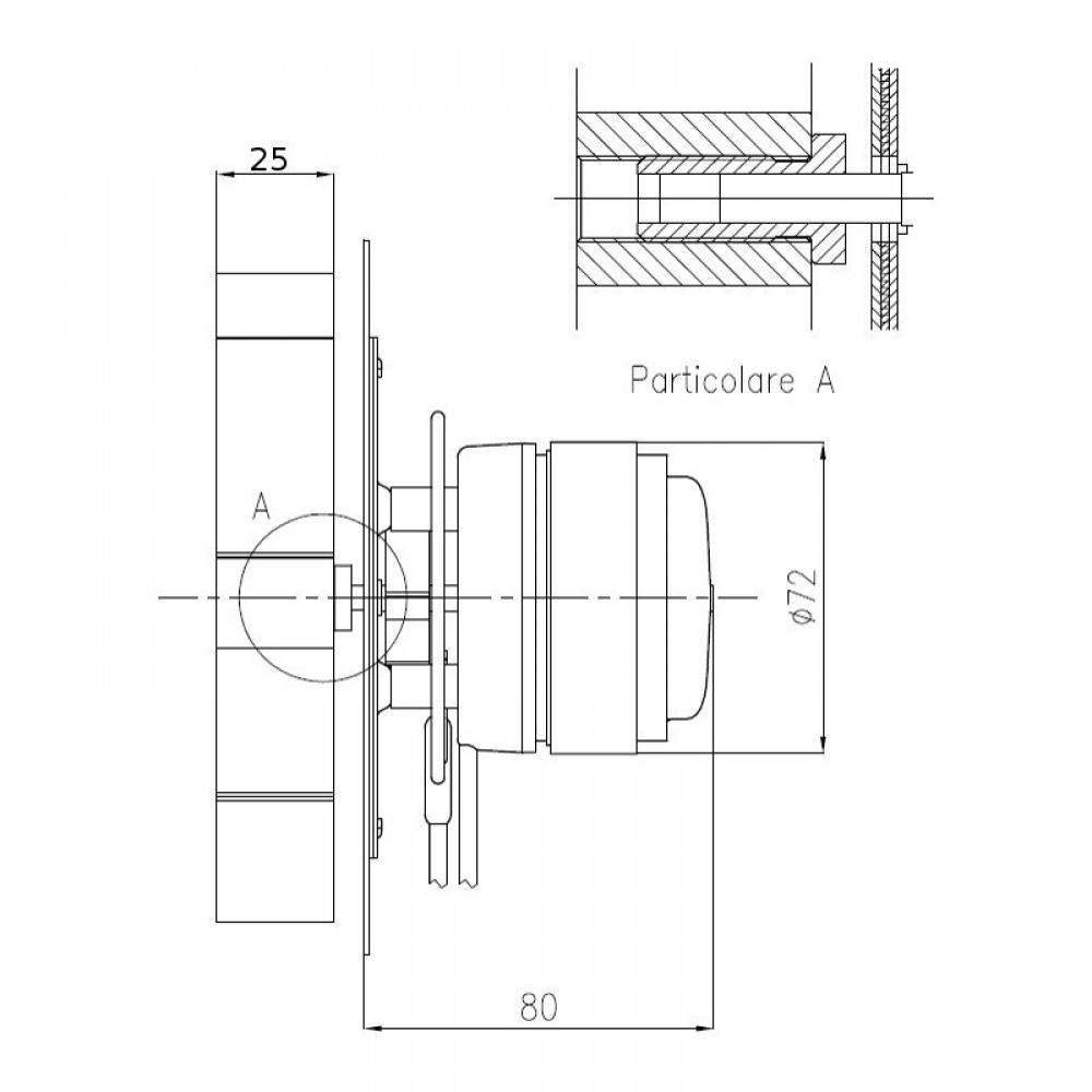 Dūmu nosūcējs Fandis 130/155 m³/h granulu krāsnīm Clam, Deville, Ecoteck, Edilkamin, Karmek One, Ravelli, Puros, Palazzetti u.c. | Ventilatori un pūtēji | Granulu krāsns daļas |