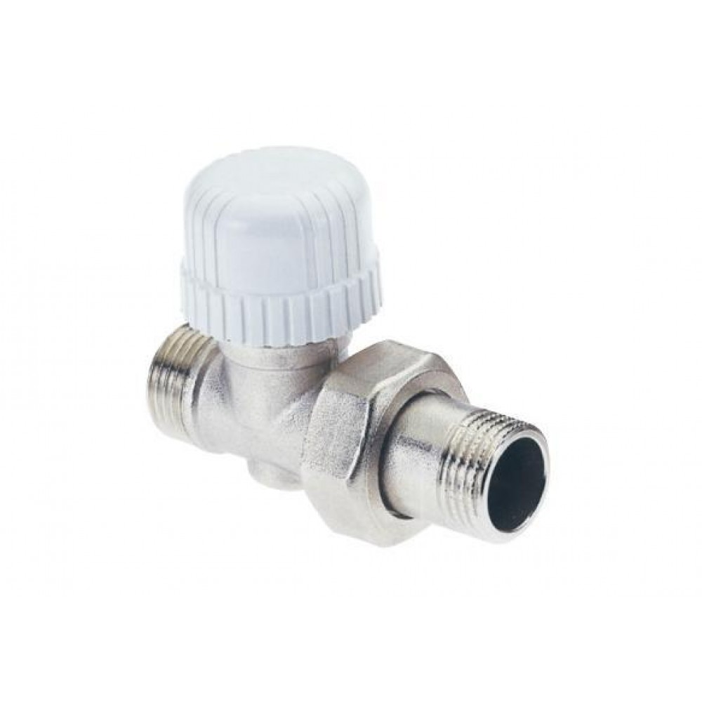 Radiatora vārsts tiešais ICMA 771 termostata galvai (M28x1,5), adapterim ICMA 90/100 (M24x1,5) | Piederumi | Radiatori |
