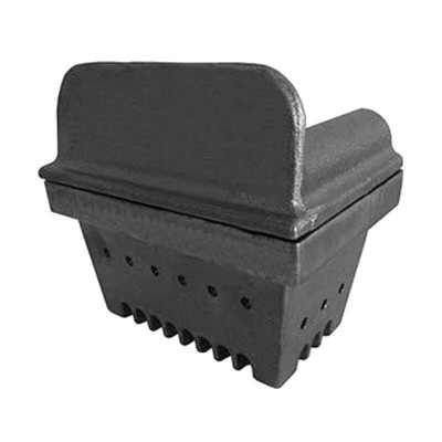 Čuguna degļu katls granulu krāsnim Kalon, 136 x 92mm - Degļu katls granulu krāsnīm