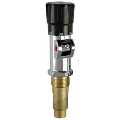 Thermostatic draft regulator for solid fuel boiler - Centrālā apkure