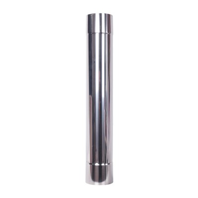 Dūmvada komplekts granulu krāsnij, nerūsējošais tērauds AISI 304, 80-130mm - 80-150mm - Dūmvadi