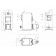 Granulu katls BURNiT WBS AC Pellet 50 Active 70 - Pell 70, 65 kW | Granulu komplekti | Granulas |