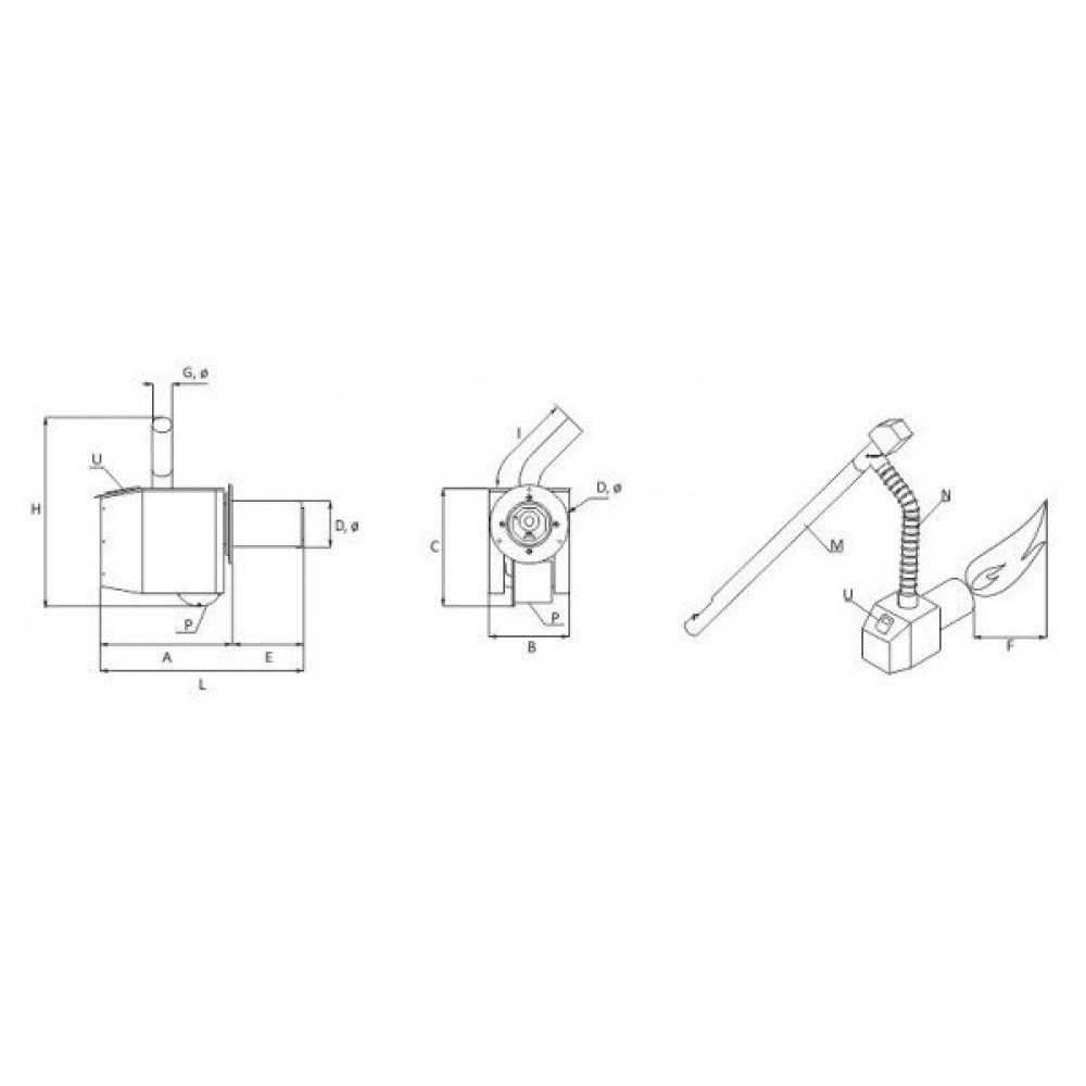 Granulu deglis BURNiT Pell 70, 15-70 kW | Granulu degļi | Granulas |
