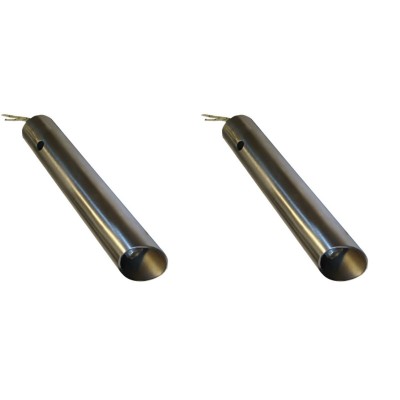 Aizdedze ar gaisa kanalizācijas cauruli granulu deglim Ferroli, Anselmo Cola un citiem, kopējais garums 130mm, 350W - x2 - 