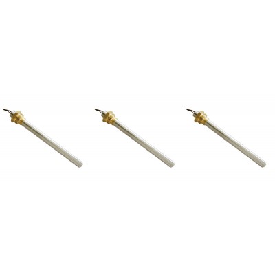 Aizdedze granulu krāsnīm Prity, AMG, Cadel, Dielle, Kalon, Good Fire, Ambiente e Calore un citiem, kopējais garums 148 mm, 300W - x3 - Granulu krāsns rezerves daļas