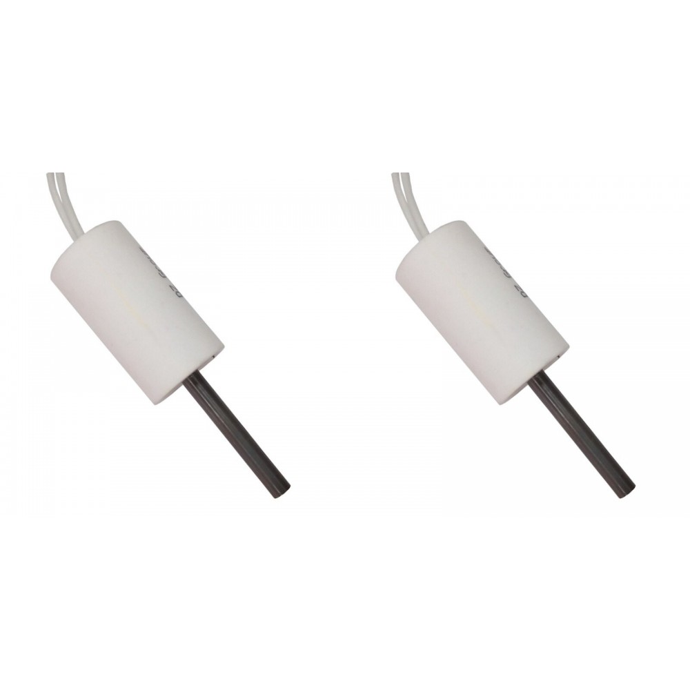 Zemsprieguma aizdedze granulu krāsnīm ComfortBilt, Edilkamin un citi, kopējais garums 66mm, 90 - 100W līdz 24 voltu maiņstrāva - x2 | Aizdedzes granulu krāsnīm | Granulu krāsns rezerves daļas |