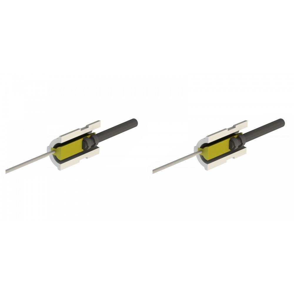 Zemsprieguma aizdedze granulu krāsnīm Eco Spar, BURNiT, kopējais garums 65mm, 95W līdz 24V - x2 | Aizdedzes granulu krāsnīm | Granulu krāsns rezerves daļas |
