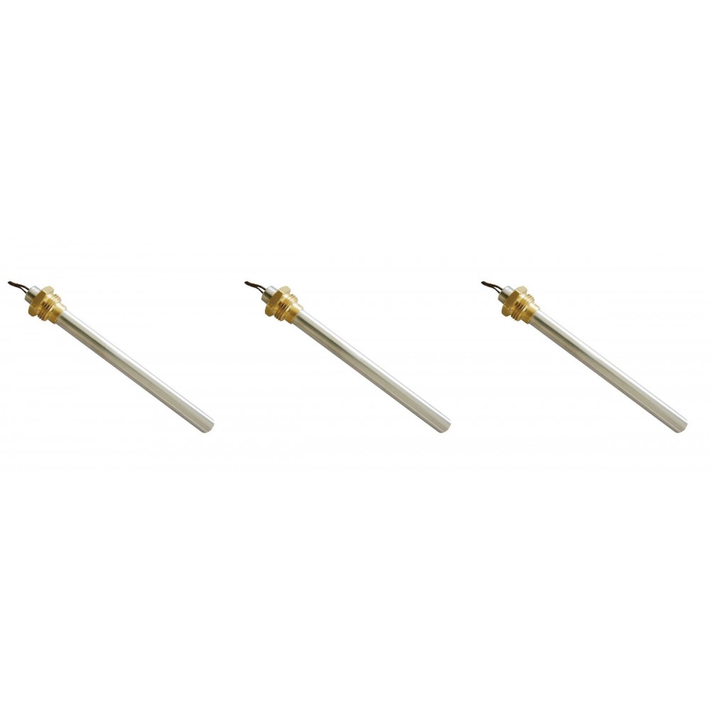 Aizdedze granulu krāsnīm BURNiT, Palazzetti, Royal, Pasqualicchio un citām, kopējais garums 170mm, 350W - x3 | Aizdedzes granulu krāsnīm | Granulu krāsns rezerves daļas |