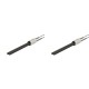 Zemsprieguma aizdedze granulu krāsnīm Eco Spar, BURNiT, MCZ, Edilkamin, Lopi un citi, kopējais garums 122mm, 120W līdz 24V - x2 | Aizdedzes granulu krāsnīm | Granulu krāsns rezerves daļas |