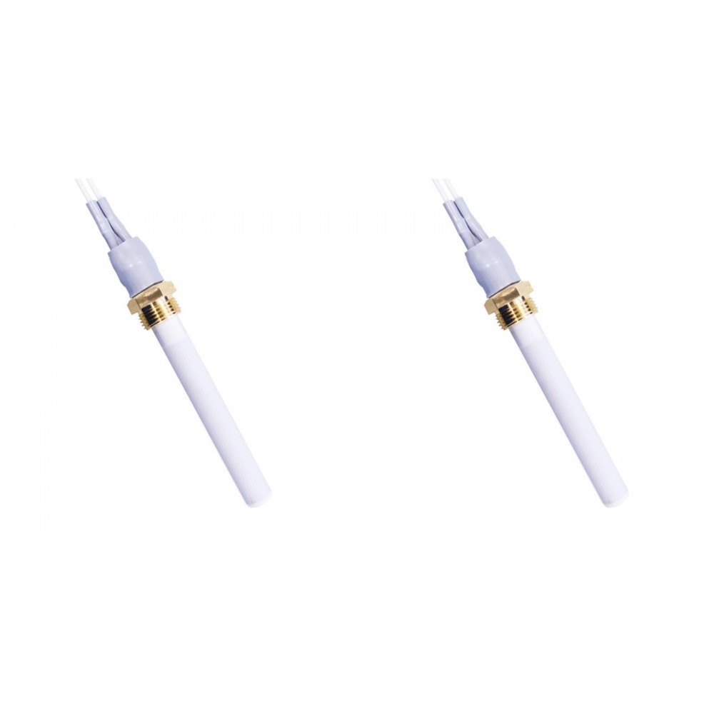 Keramikas aizdedze granulu krāsnīm Eco Spar, BURNiT, Warmflow, Adler, AMG, Ecoteck un citi, kopējais garums 88mm, 250W - x2