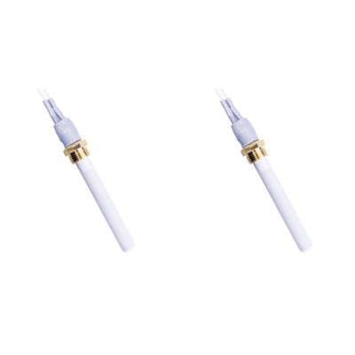 Keramikas aizdedze granulu krāsnīm Eco Spar, BURNiT, Warmflow, Adler, AMG, Ecoteck un citi, kopējais garums 88mm, 250W - x2 - Granulu krāsns rezerves daļas