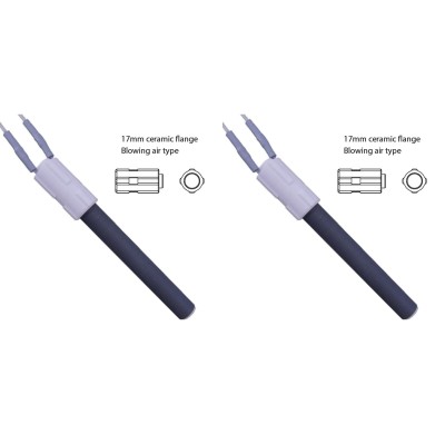Keramikas aizdedze granulu krāsnīm BURNiT, Palazzetti un citām, kopējais garums 113mm, 260W - x2 - Granulu krāsns rezerves daļas
