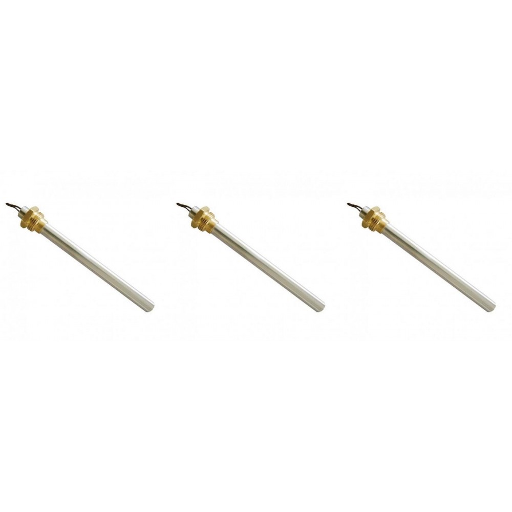 Aizdedze granulu krāsnīm BURNiT, Piazzetta, Karmek, MCZ, Ungaro, Superior, Cadel un citi, kopējais garums 185 mm, 350W - x3 | Aizdedzes granulu krāsnīm | Granulu krāsns rezerves daļas |